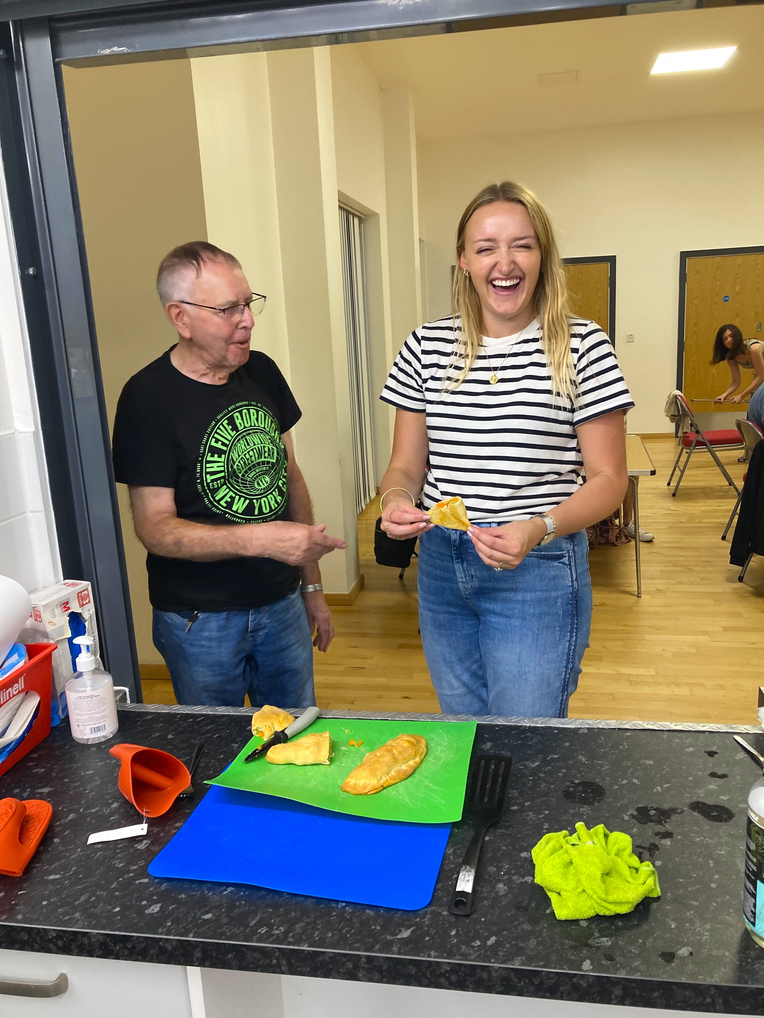 Stan And Poppy Laughing